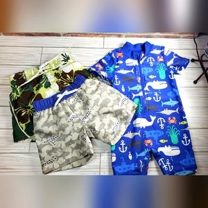 Baby boy swim bundle, size 3-6 month